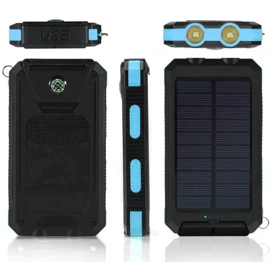 LyraCharge 30000mAh Zonne-energie Power Bank IP67 Waterdicht