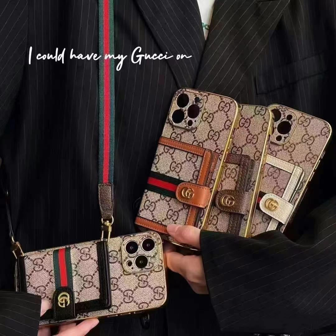 Skanto | Luxe telefoonhoesje voor iPhone met schoudertas