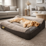 Orthopedisch Hondenkussen Groot – Luxe Geheugenschuim Hondenbed met Hoofdkussen