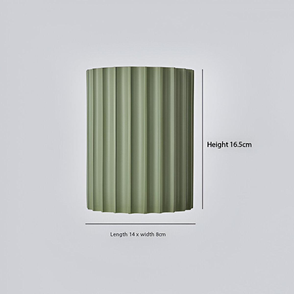 Nordic Resin Clarity Minimalistische Wandlamp