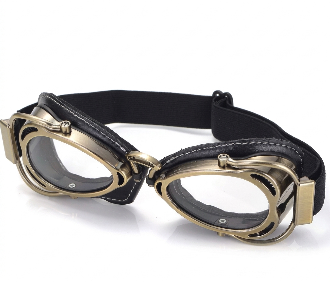 Tijdloze Klassieke Goggles Voor Motorrijders Met Oogbescherming