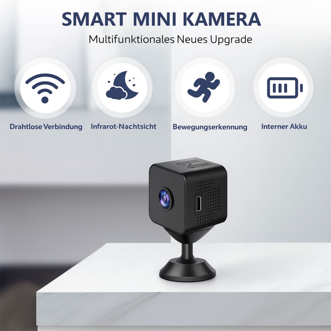 Binnencamera | Nachtzicht & Bewegingdetectie | HomeEye
