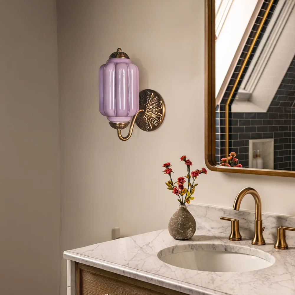 Isabella Melkglas Eloise Wandlamp