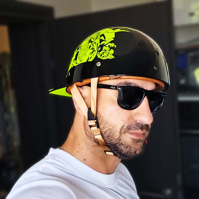 OrionRide Baseballstijl DOT Helm Met ABS Schaal Voor Motorfietsen