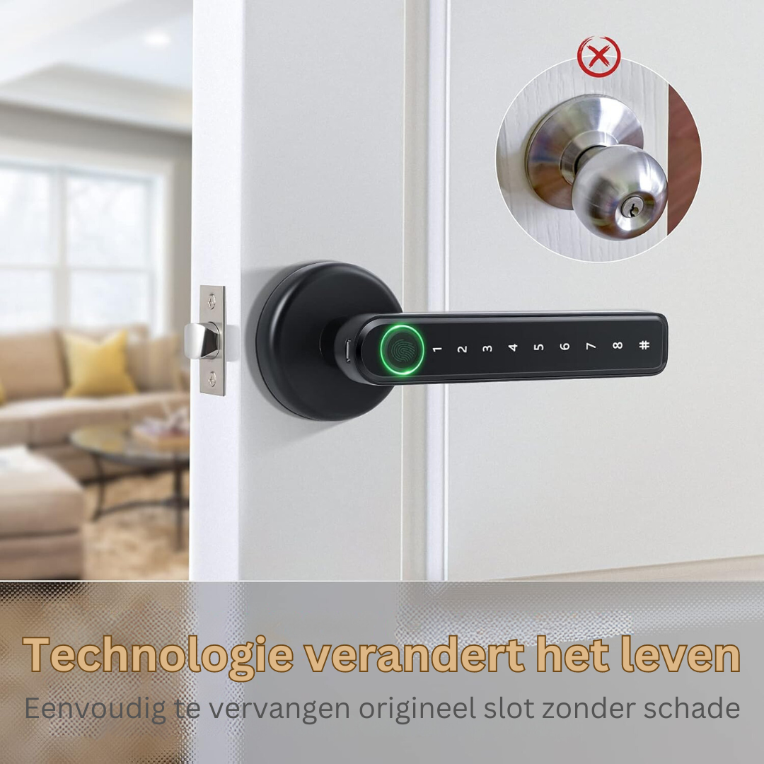 SecureLock | Ongeëvenaarde deurbeveiliging met slechts één aanraking