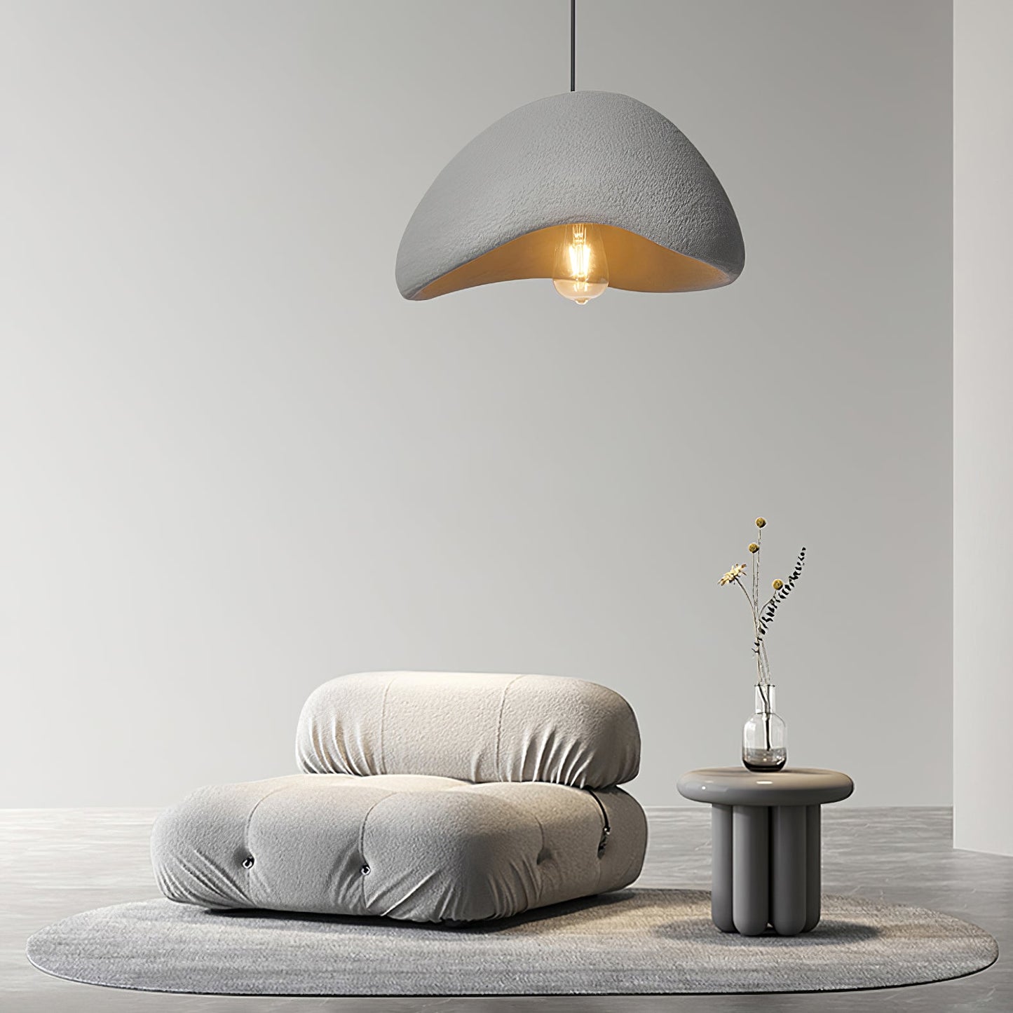 Wabi-Sabi Cocoon Hanglamp, Stijl A