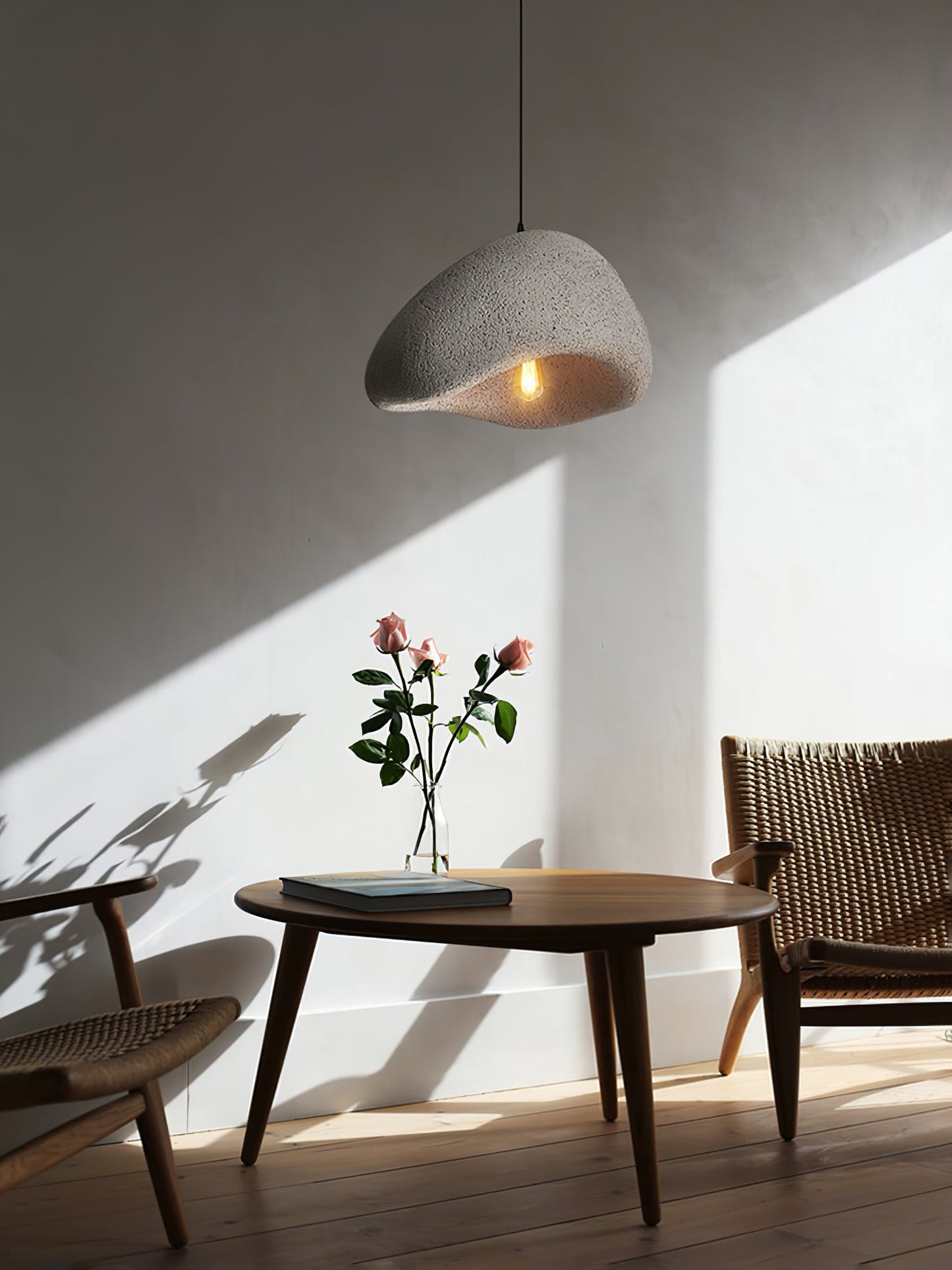 Wabi-Sabi Cocoon Hanglamp, Stijl A