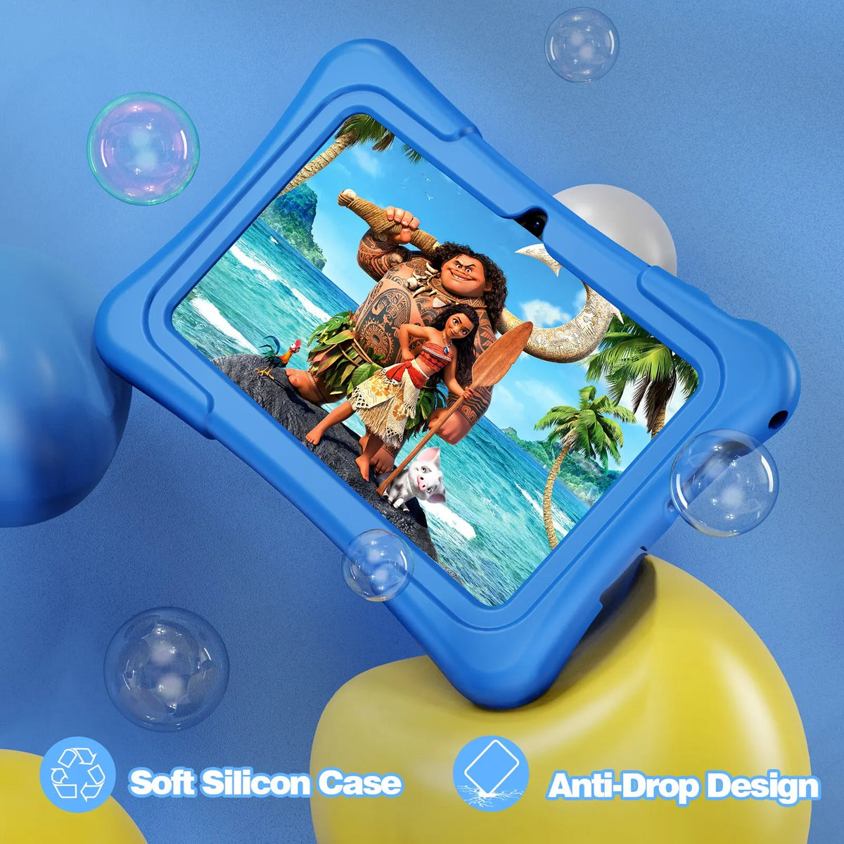 EduTab – Kinder-Tablet 7 Inch Android 11, 32GB met Dualcamera