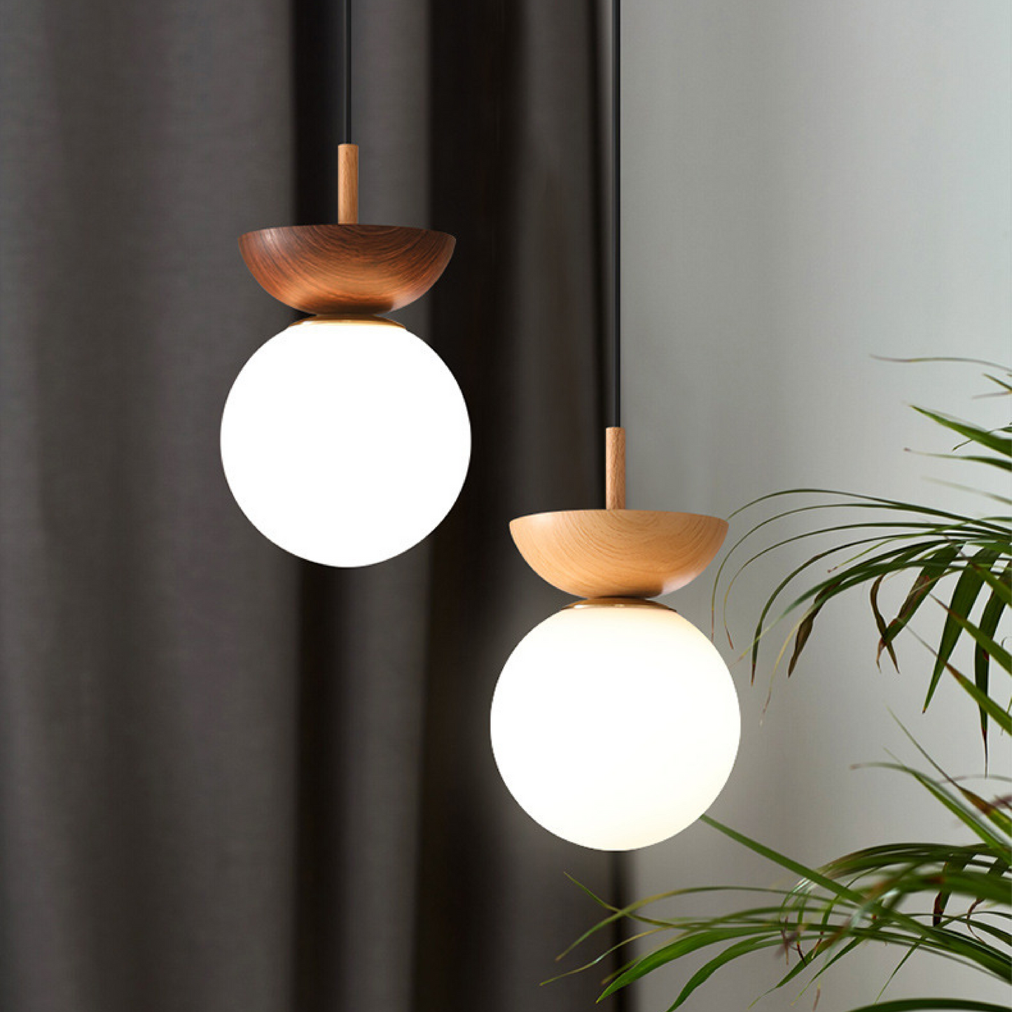 Minimalistische Japanse Globe Hanglamp