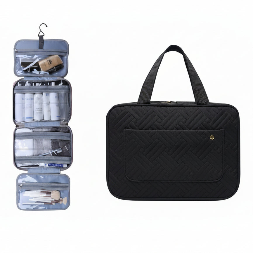 TravelTidy – Compacte cosmetica-organizer met 4 vakken