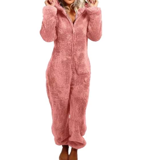 Fleece jumpsuit dames