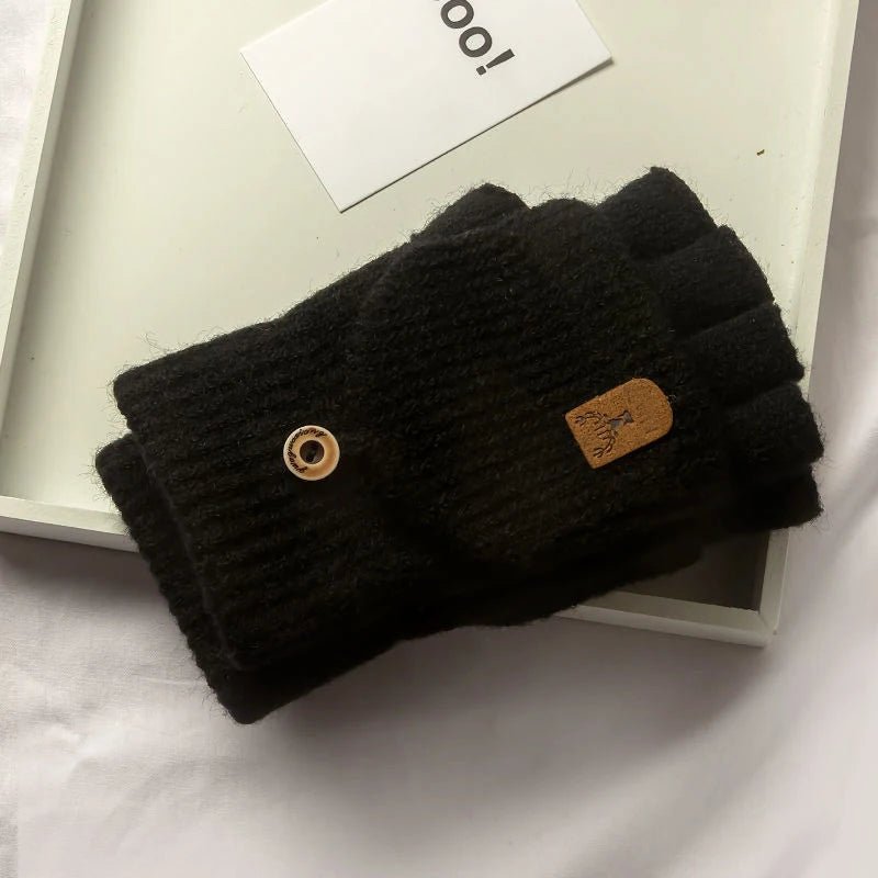 WARMTOUCH – Winter-halvinghandschoenen met touchscreenfunctie & zacht breidesign