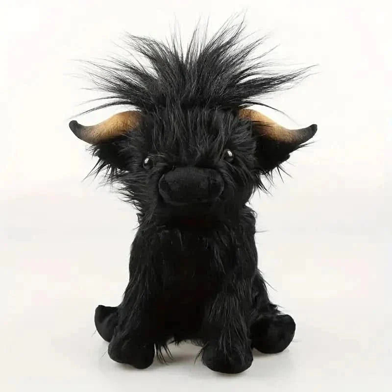 CUDDLY HIGHLAND Koe – Zacht Pluche Speelgoed voor Knuffelvrienden