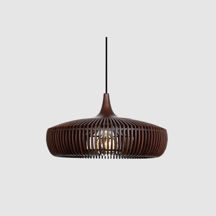 Hinori Hanglamp Japandi Massief Hout Glans
