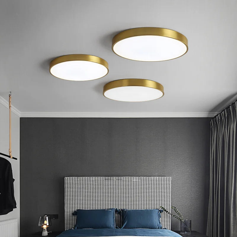 Moderne Minimalistische Ronde LED Plafondlamp 1-Licht