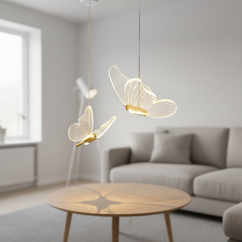 LED Vlinder Hanglamp - Glowflutter