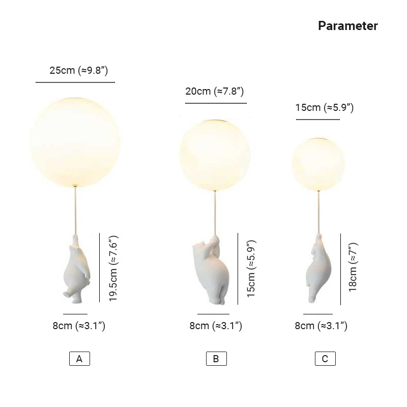 Beer Ballon Plafond / Hanglamp