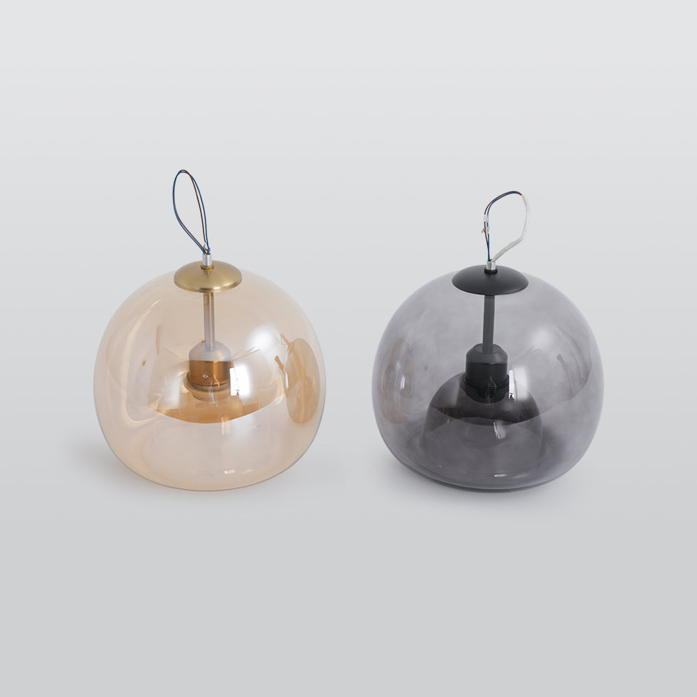 Rhea Glazen Semi-Flush Mount Plafondlamp/Hanglamp