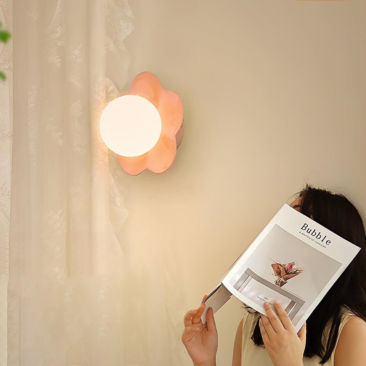 Arcore Wandlamp Speels in Hars