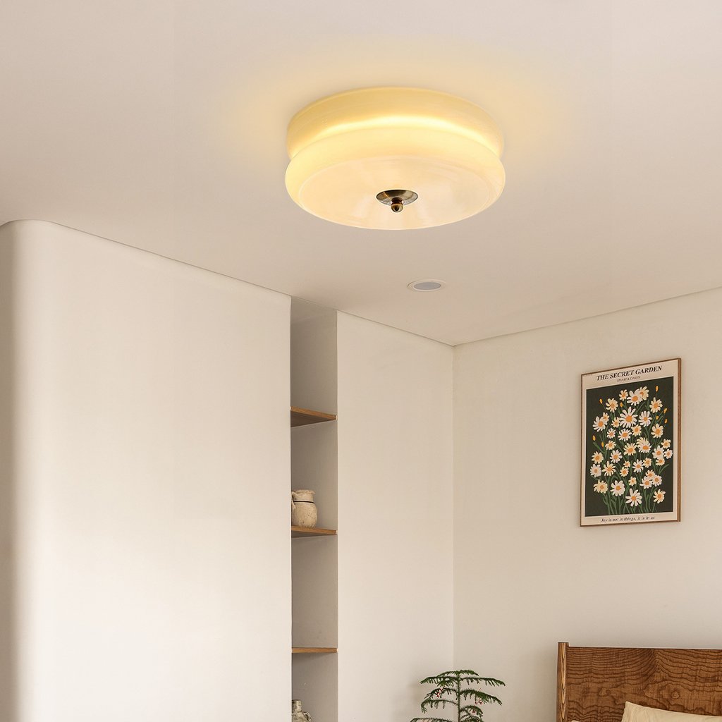 Lea Art Deco Ronde Plafondlamp