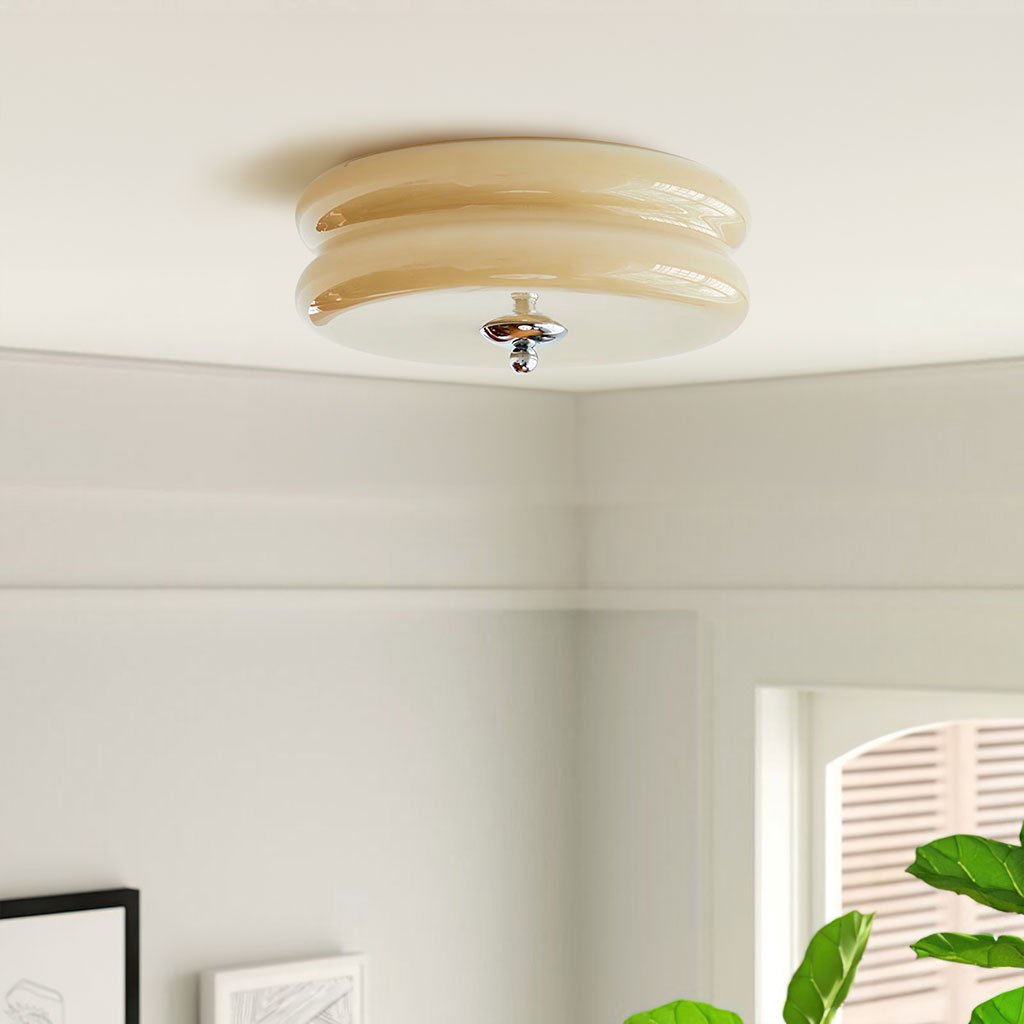 Lea Art Deco Ronde Plafondlamp