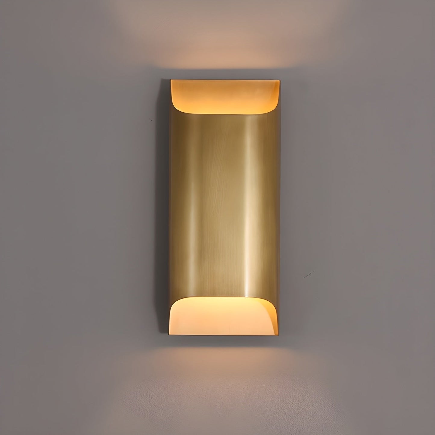 Hardy Wandlamp Kunst Nordic in Messing