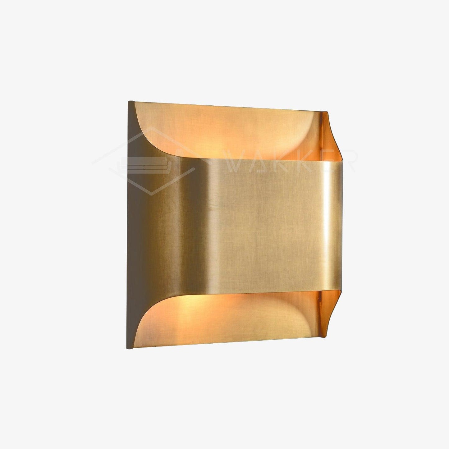Hardy Wandlamp Kunst Nordic in Messing