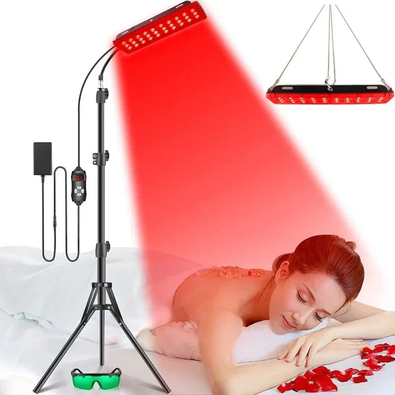 GlowWave | Roodlichttherapiepaneel | Diepe Genezing | Verlicht Pijn en Stress