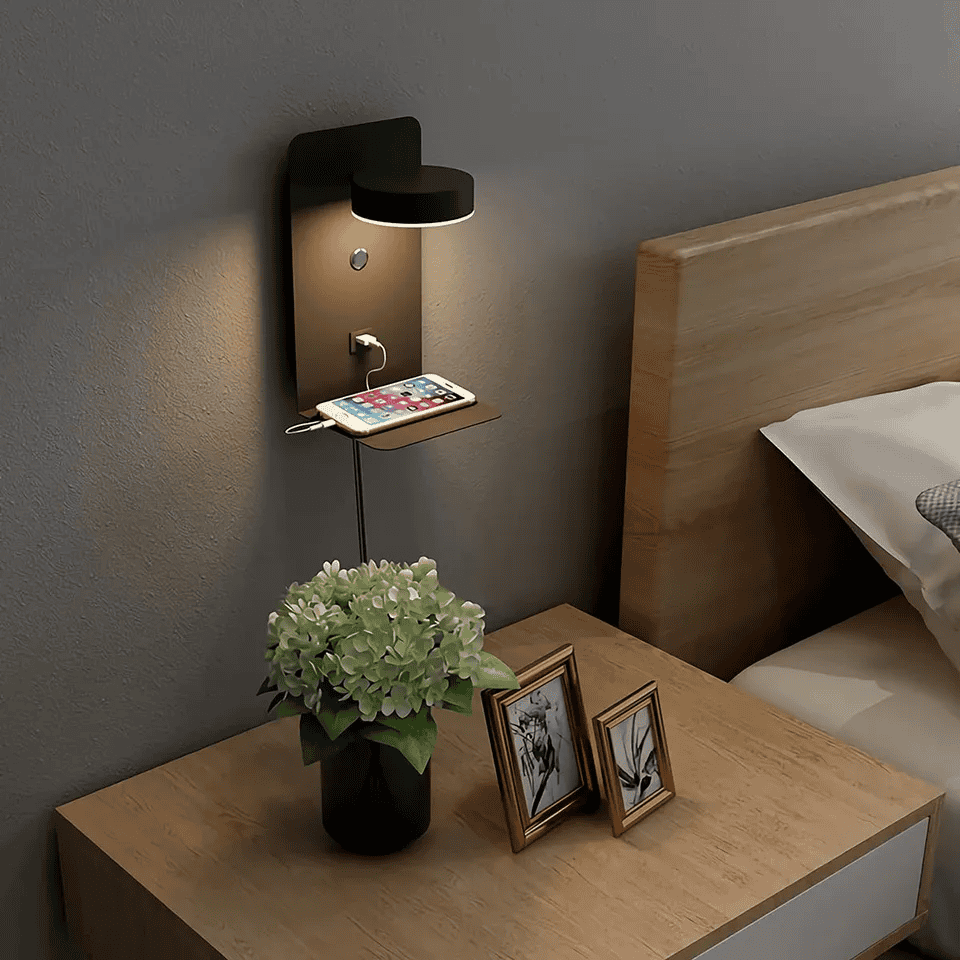 AuraLoom - Slaapkamerlamp Varmglød voor elegante comfort