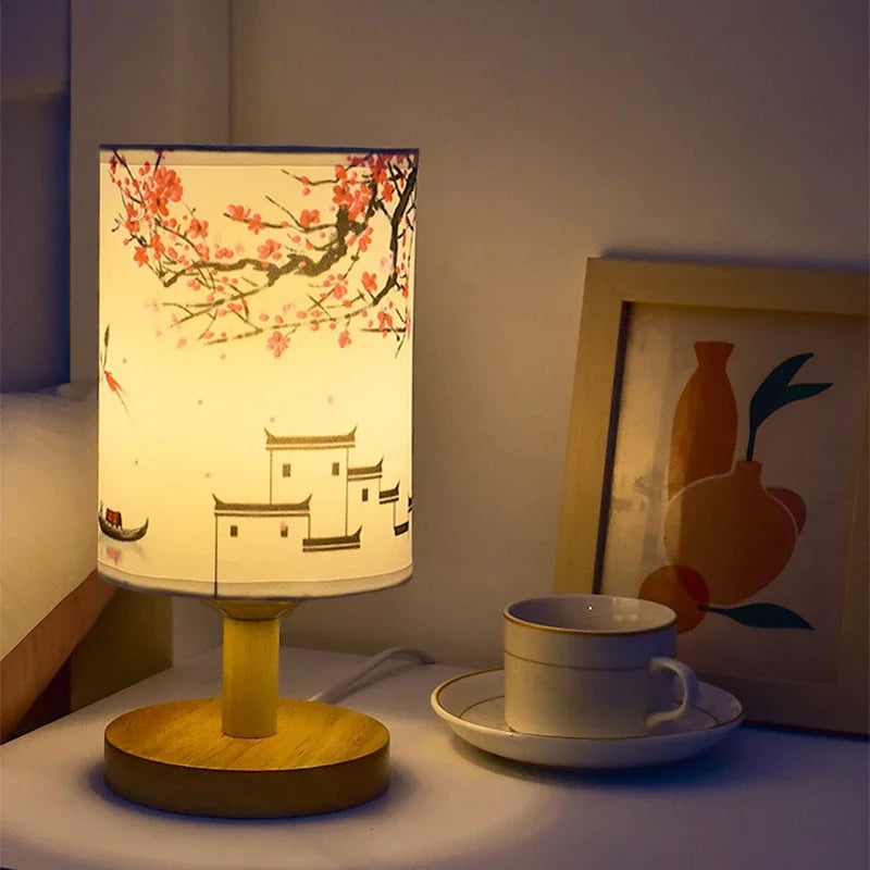 Japanse Lamp - Rozenlamp - Dimbaar - Nachtlamp