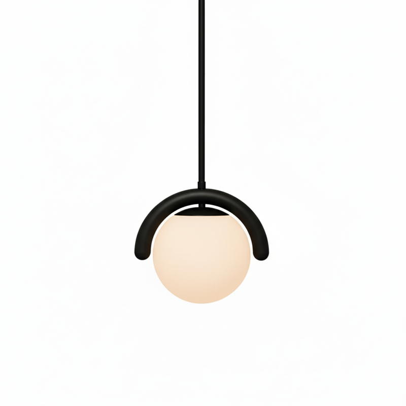 Uveta Lineaire Kroonluchter Rood & Zilver