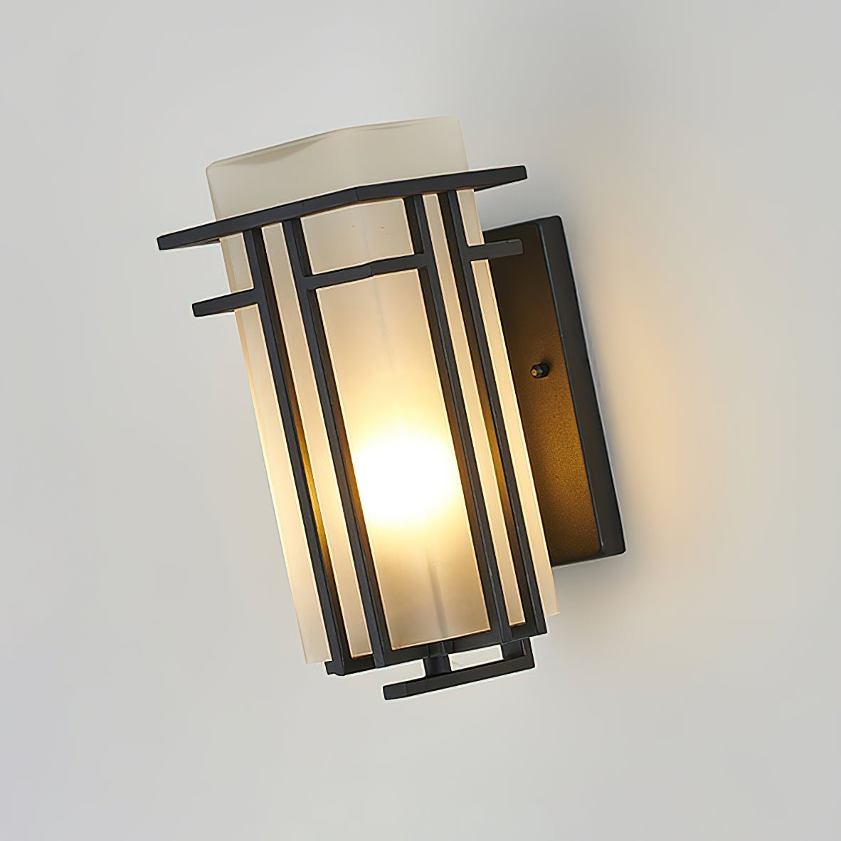 Lustra Buitenwandlamp van IJzer Retro Lantaarn