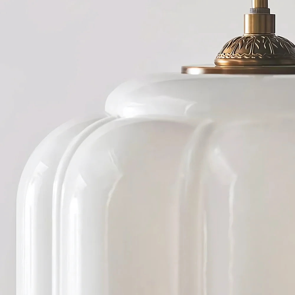 Liora Vintage Melkglas Eloise Hanglamp