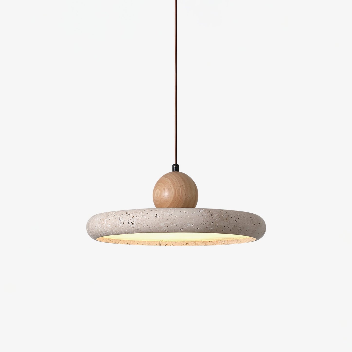 Opalyn Hanglamp Travertin Hout