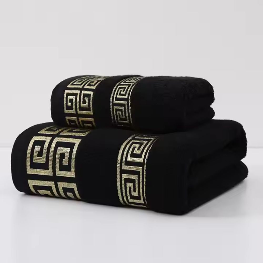Casa Luxe Athena Katoenen Handdoeken Set | 2 stuks