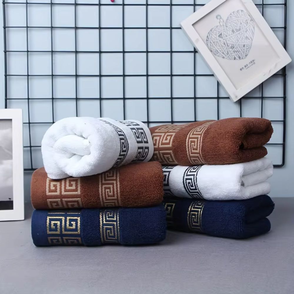 Casa Luxe Athena Katoenen Handdoeken Set | 2 stuks