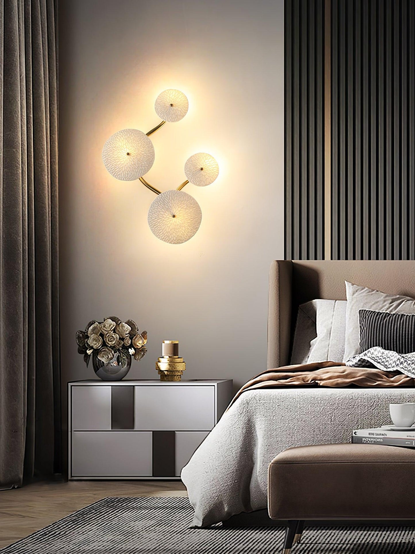 Jesse Wandlamp Bloemblaadjes van Nordic Art Elegant