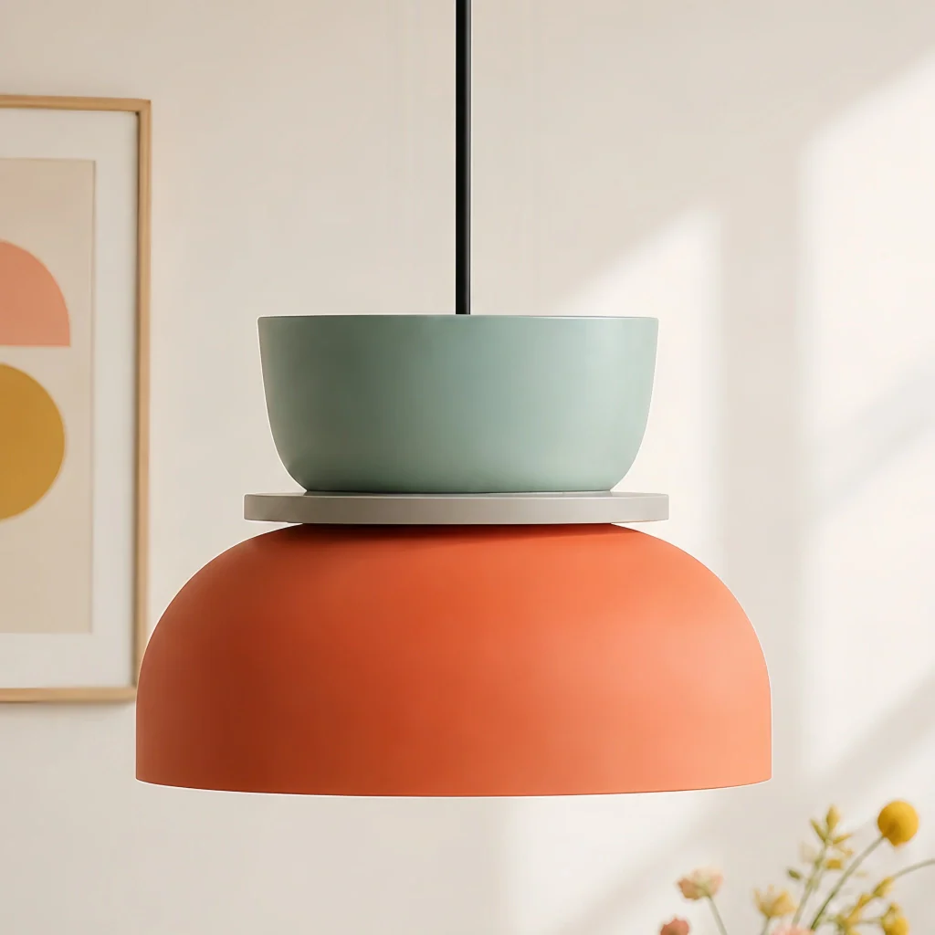 Lucie Kleurblok Nordic Hanglamp