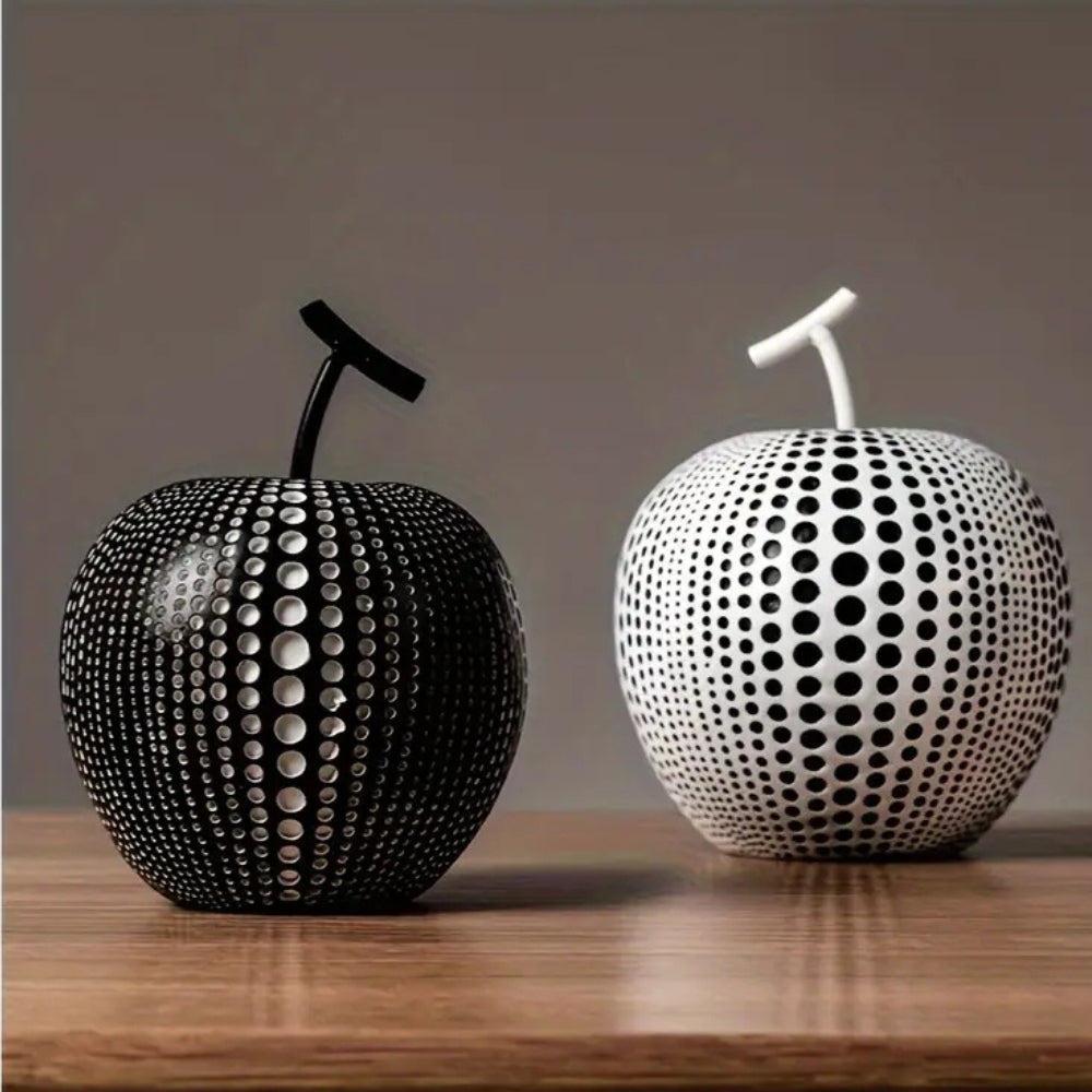 Punktmuster Appel Sculptuur