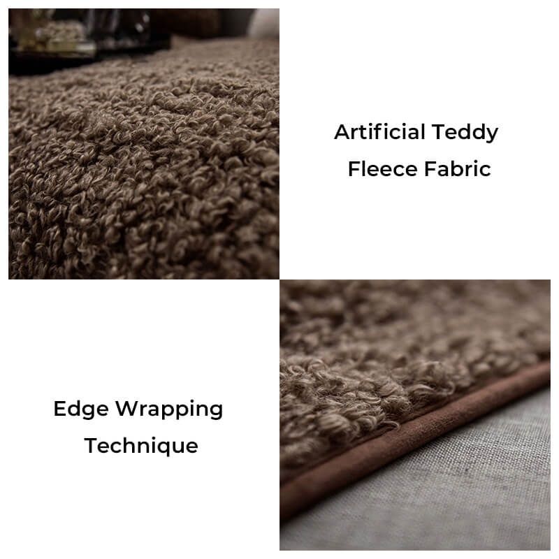 Luxe Warme Fleece Meubel Beschermmat Antislip Bank Bedekking