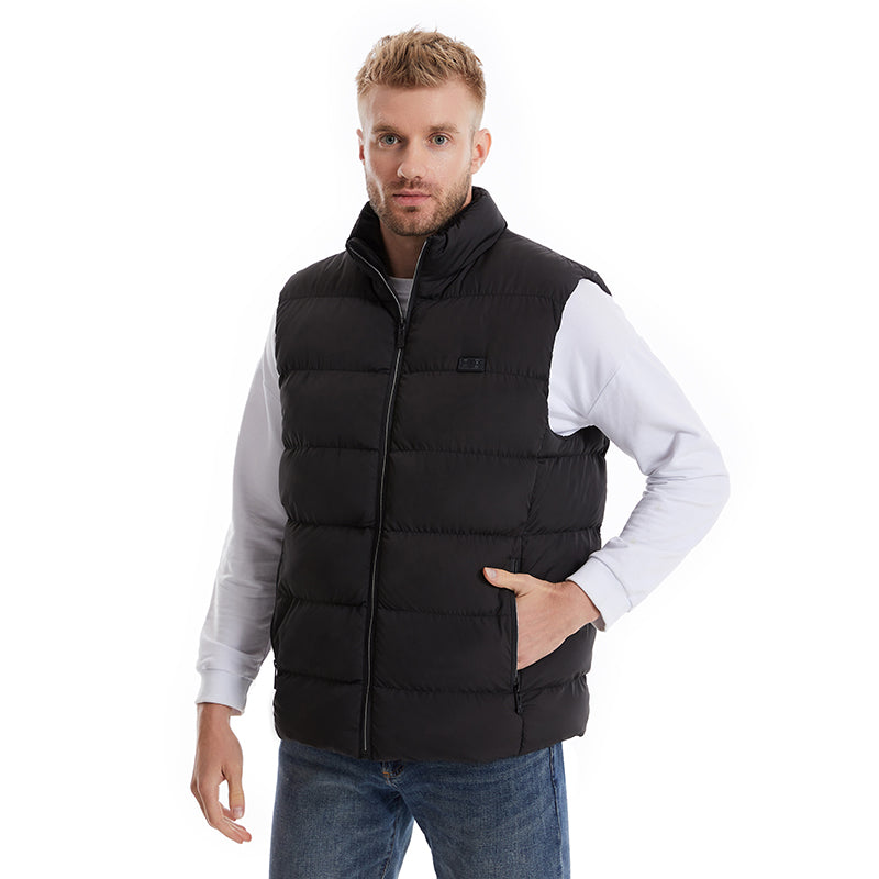Verwarmde Unisex Jas met Verstelbare Verwarming en Waterafstotend Materiaal