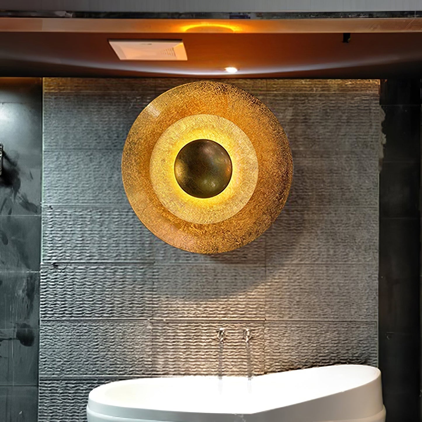 Solaris Wandlamp Blad Vintage
