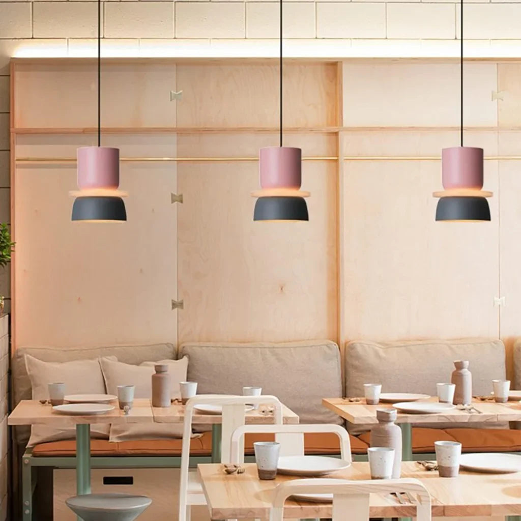 Lucie Kleurblok Scandinavische Hanglamp