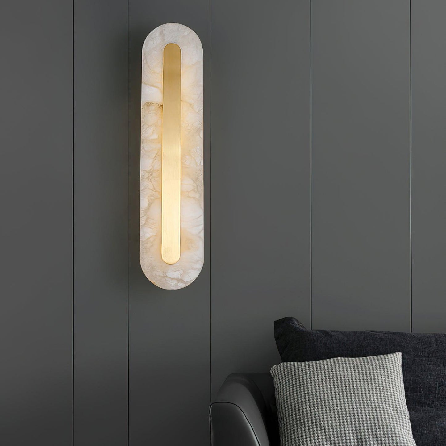 Selvia Wandlamp van Albast