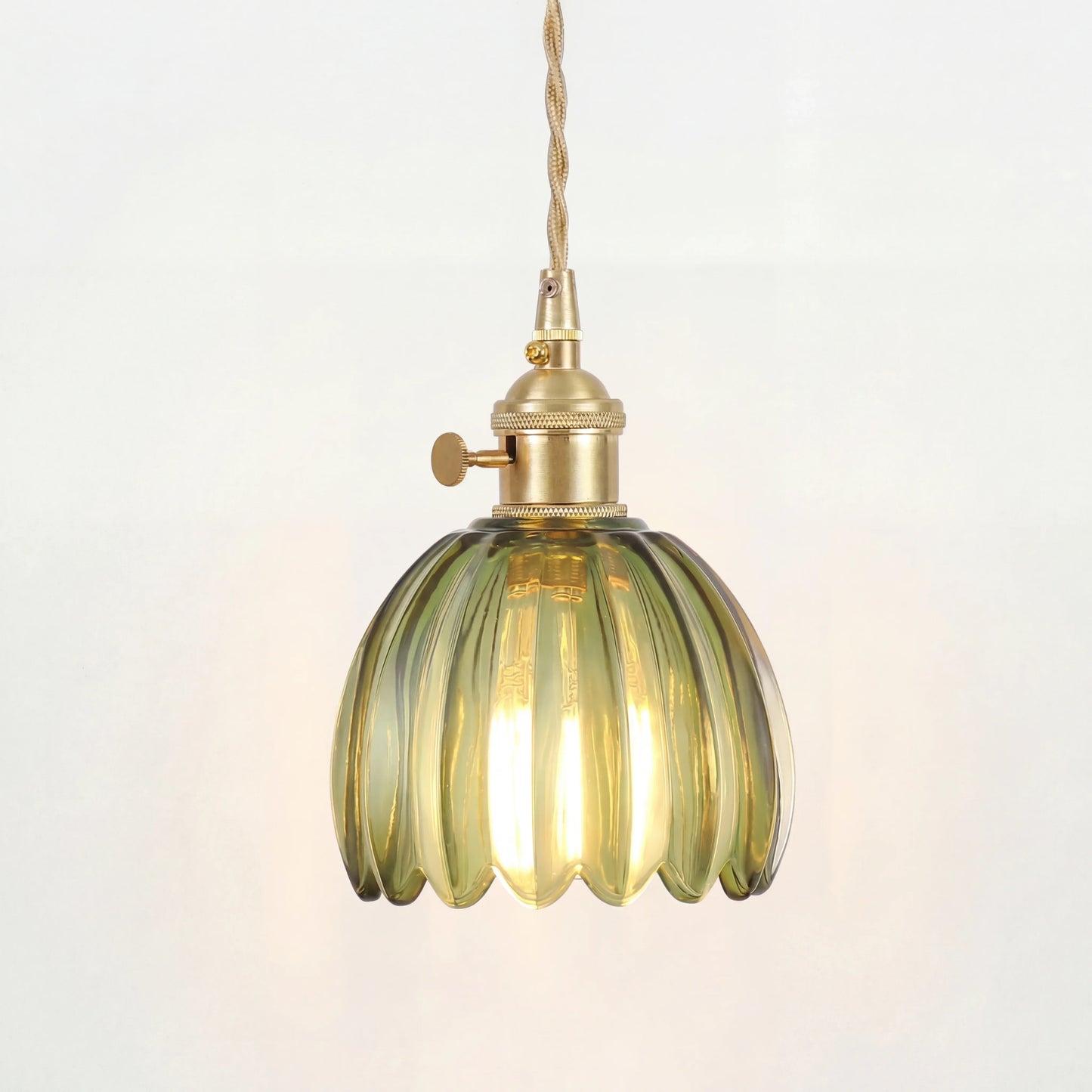 Marlee Petite Glass Flower Pendant Light