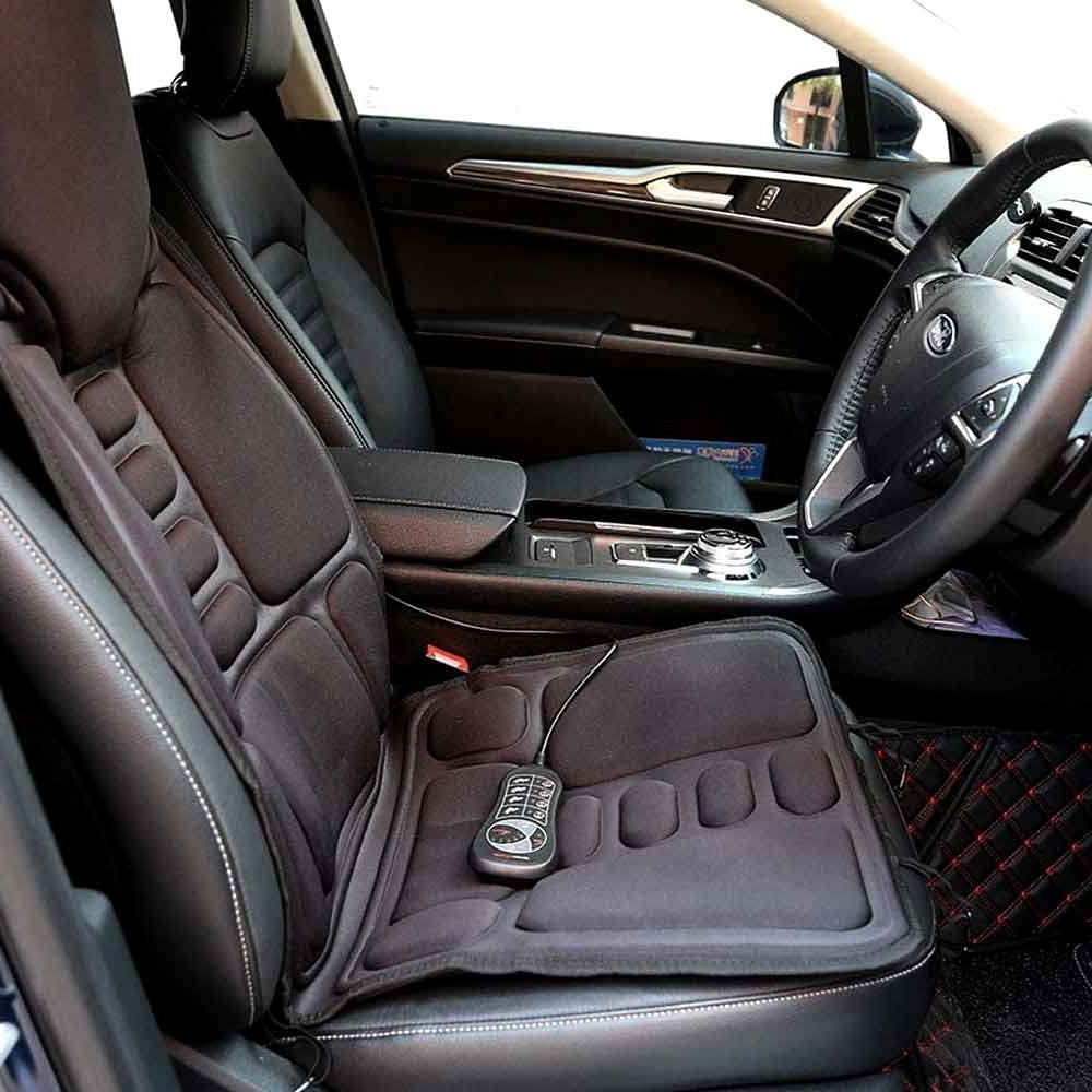 8-Mode Verwarmde Massage Stoel Pad voor Rug, Nek & Volledig Lichaam Ontspanning – Perfect voor Auto & Thuis
