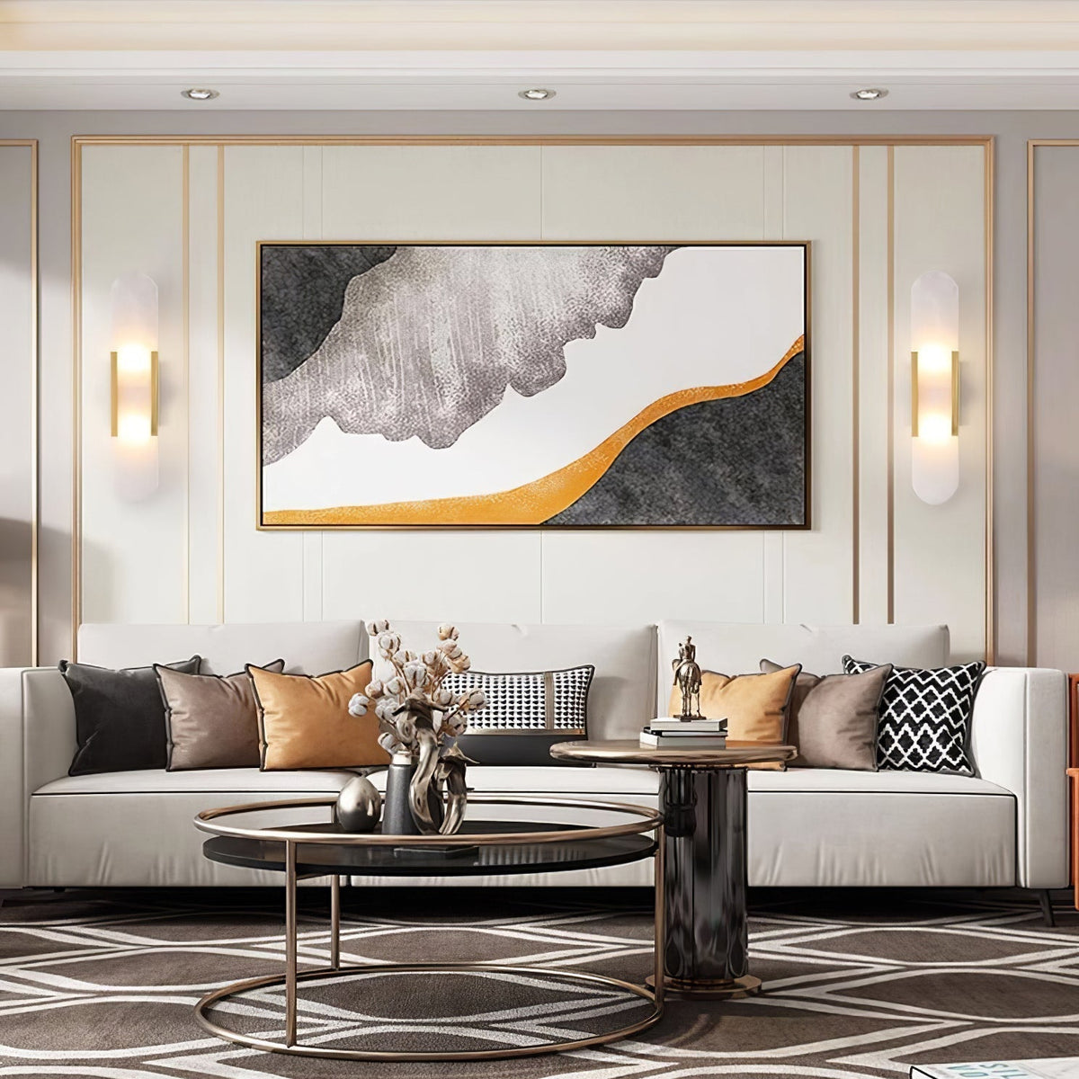 Veo Luxe Alabaster Wandlamp