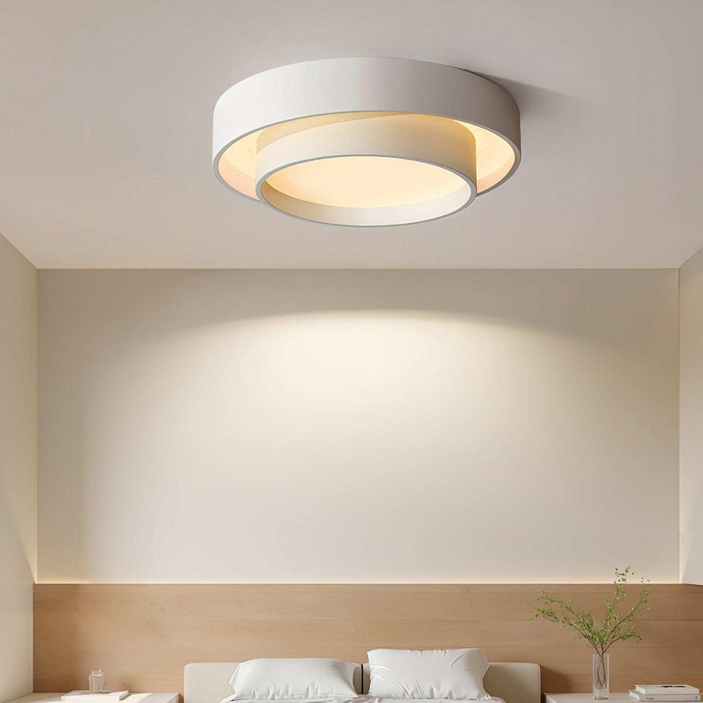 Lustra Plafondlamp Dubbele Laag Moderne Cilinder
