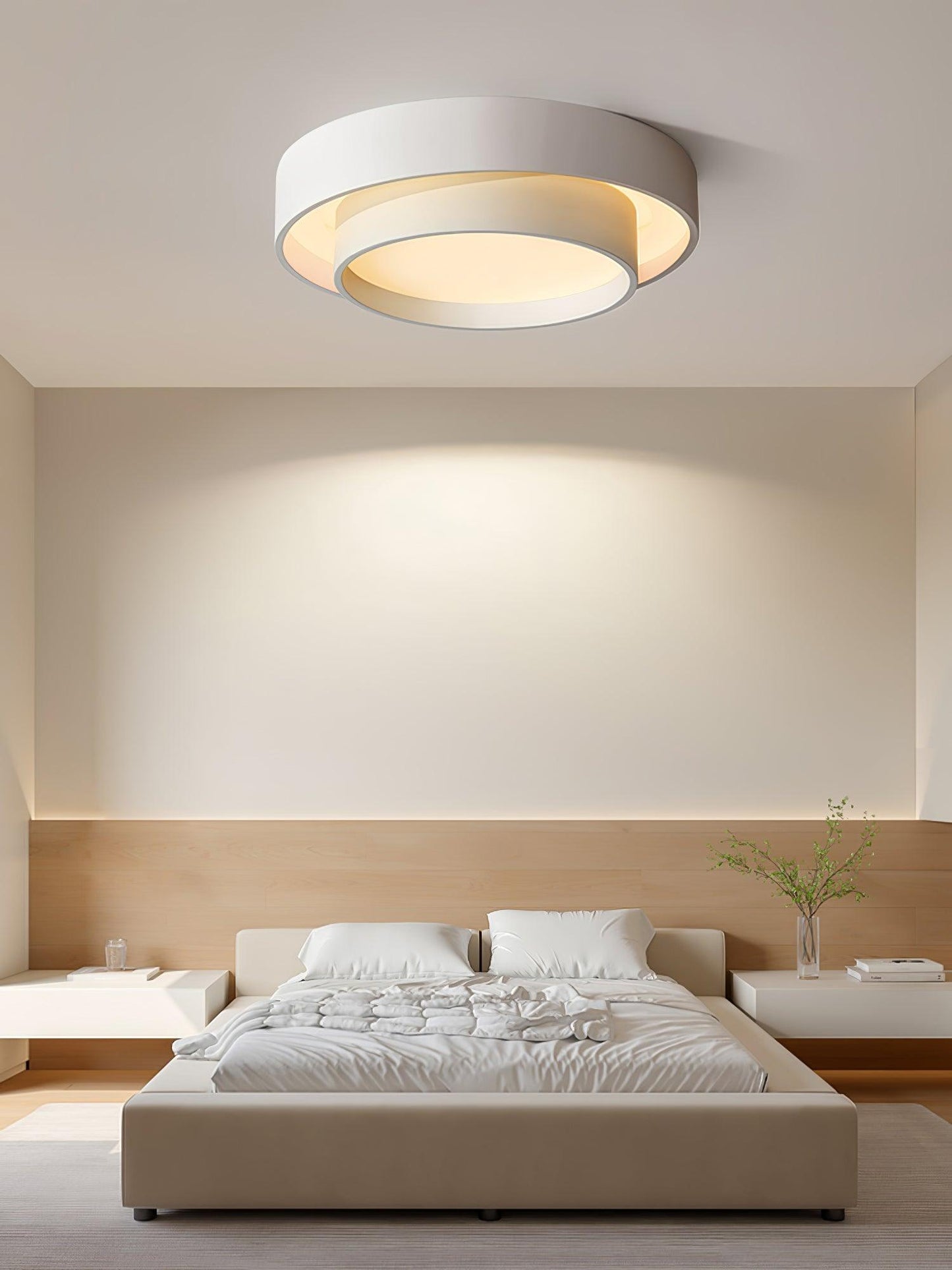 Lustra Plafondlamp Dubbele Laag Moderne Cilinder