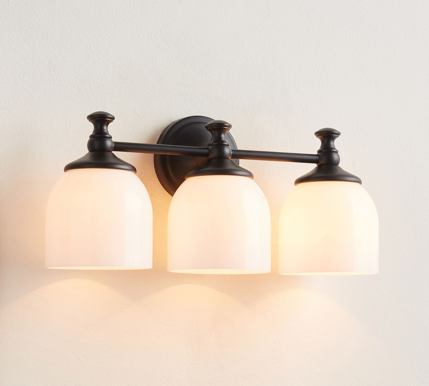 Lumen Wandlamp Moderne Minimalistische Korte Arm in Chroom Metaal Glas